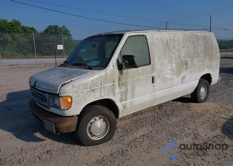 2001 Ford E-150 Commercial/Recreational from USA, damaged, VIN 1FTRE14261HA74987